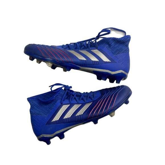 Adidas Predator 19.2 FG Bold Blue Soccer Cleats - Picture 1 of 4
